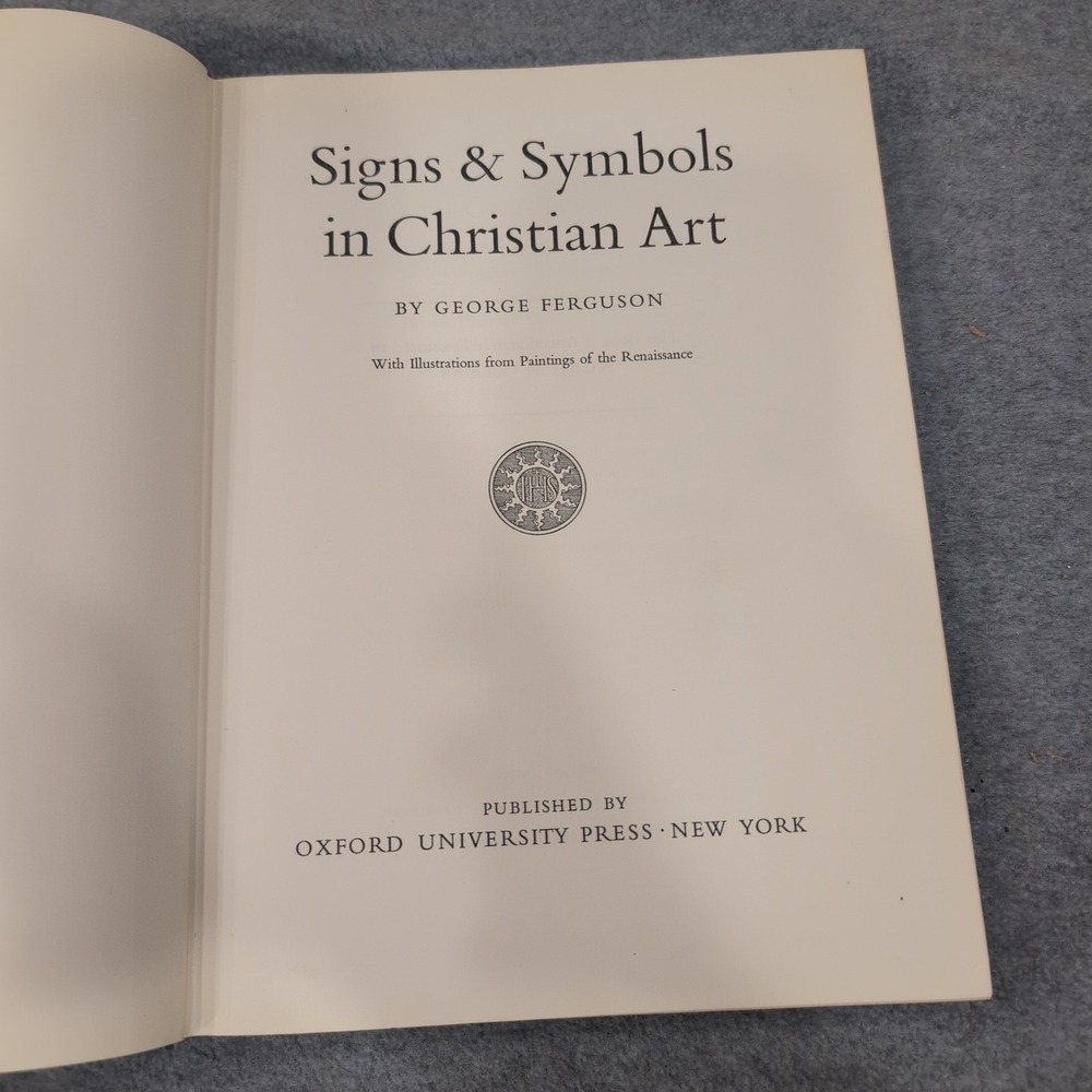 Signs and Symbols in Christian Art George Ferguson Oxford University Press 1959 - Picture 2 of 7